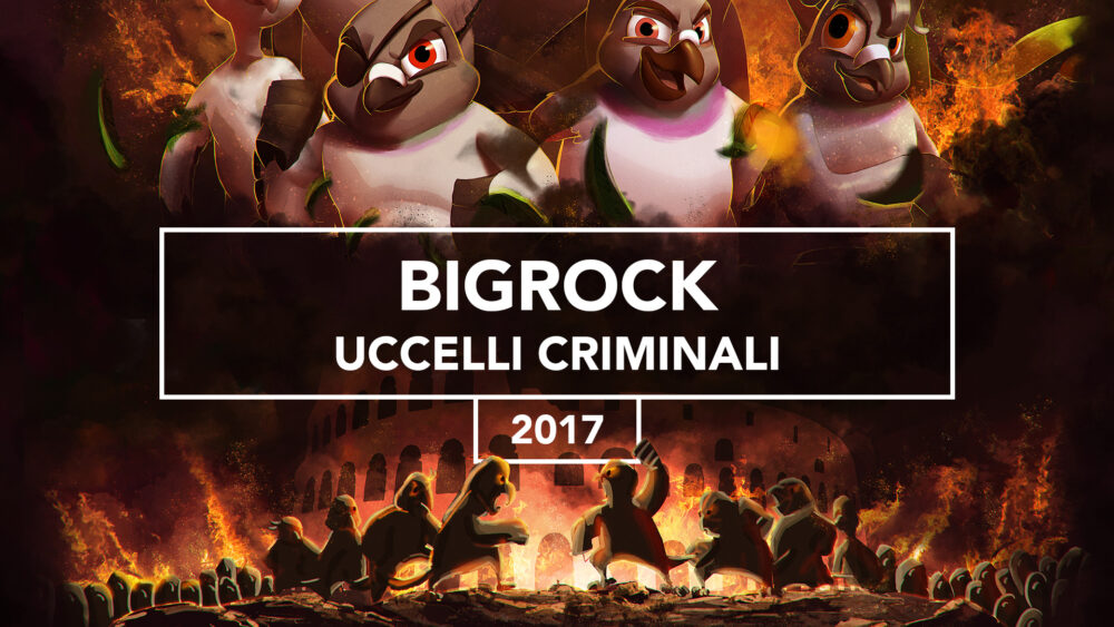  Concept art 3D – personaggi cartoon in stile epico per cortometraggio animato